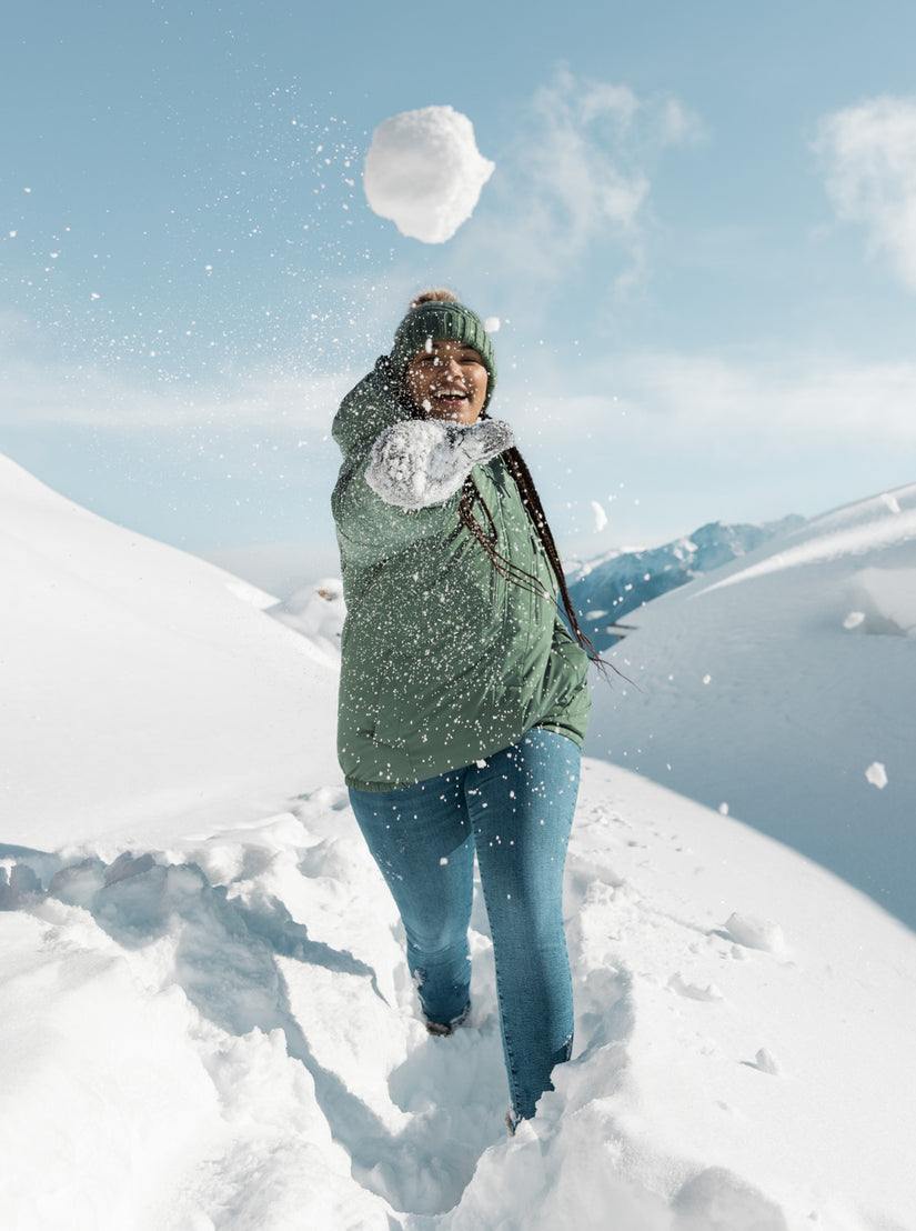 Women Roxy® Lofty Cloud Parka Jackets Green | ALQV-79208