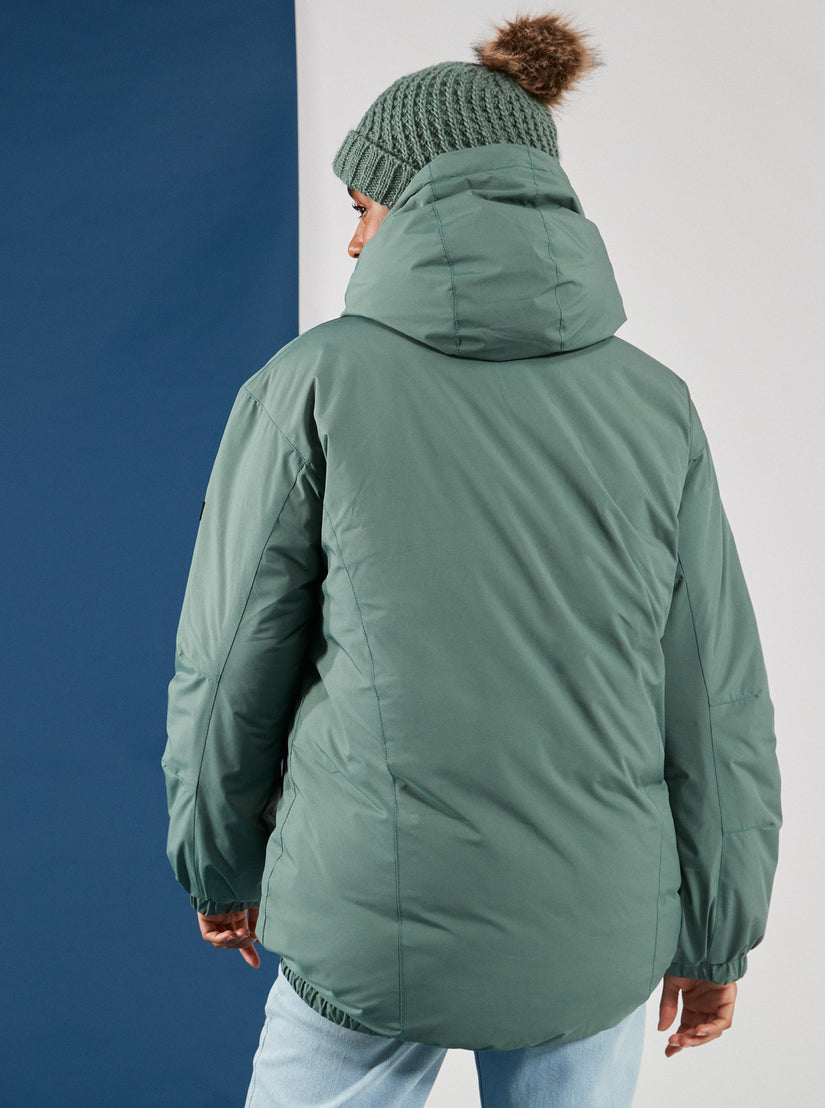 Women Roxy® Lofty Cloud Parka Jackets Green | ALQV-79208
