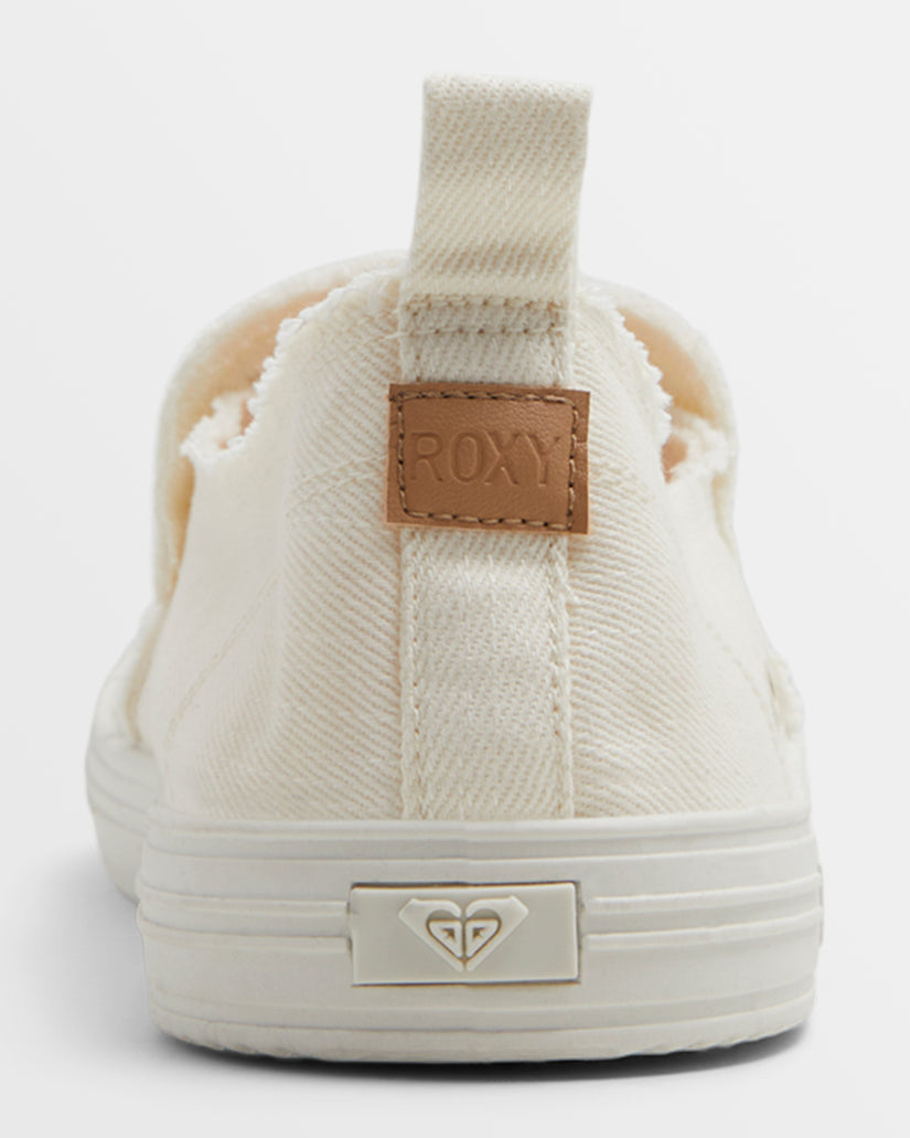 Women Roxy® Lola Sneakers White | DYKV-19326