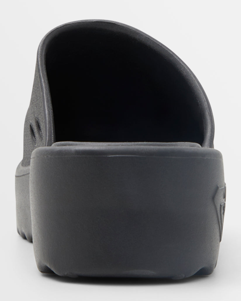 Women Roxy® Maddy Platform Clogs Black | FCOW-71854