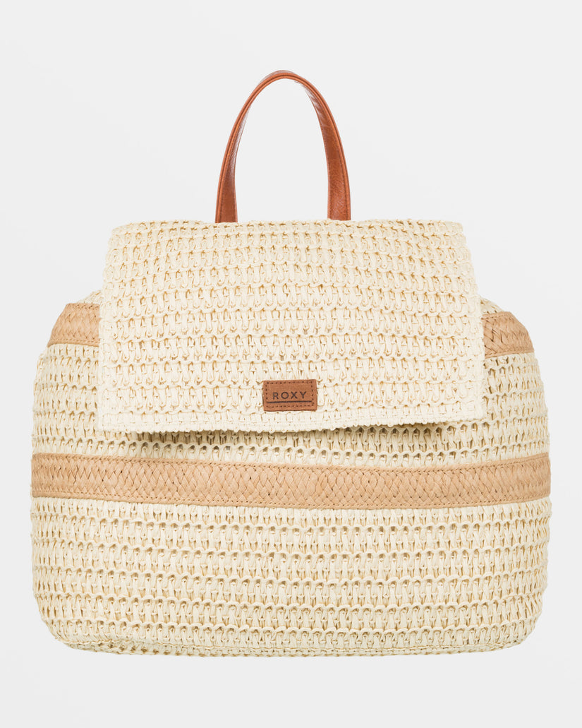 Women Roxy® Make It Lovely Medium Backpack Beige | PQFY-03841