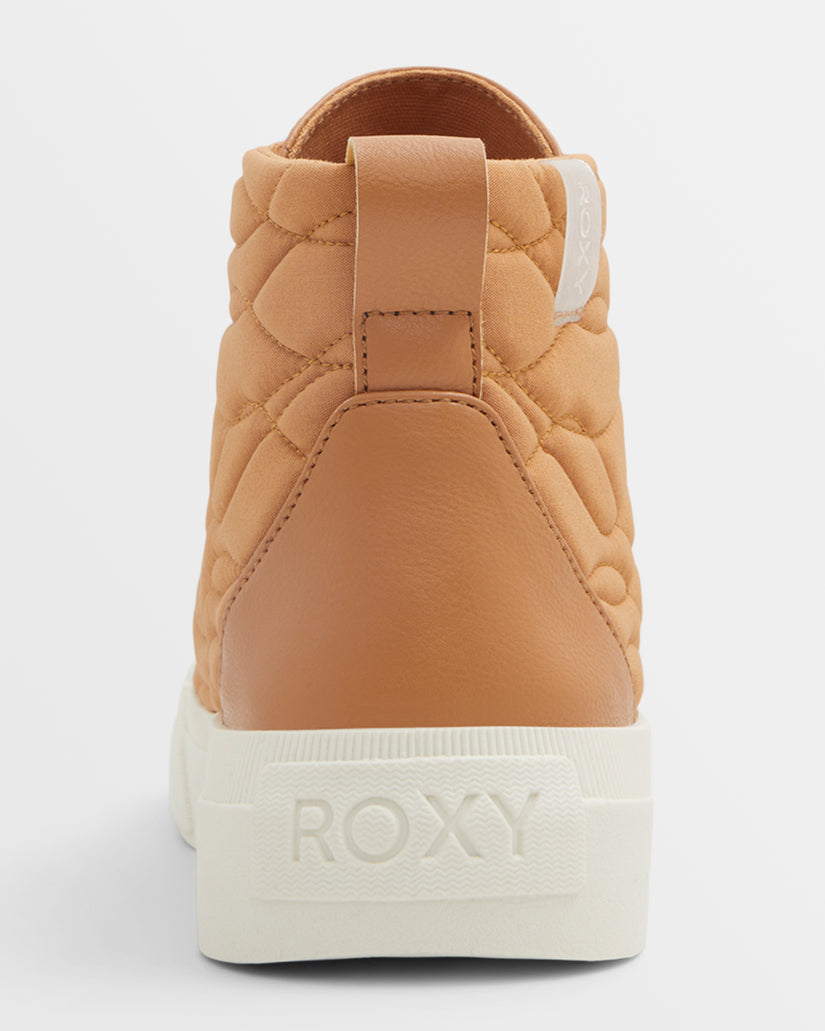 Women Roxy® Marina HI Sneakers Brown | NTGO-65087