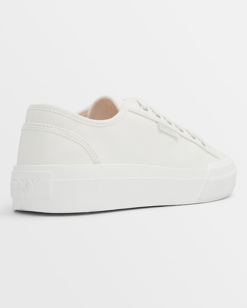Women Roxy® Marina Sneakers White | SGIN-85931