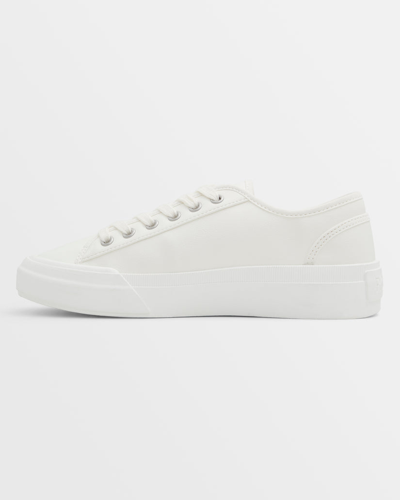 Women Roxy® Marina Sneakers White | SGIN-85931