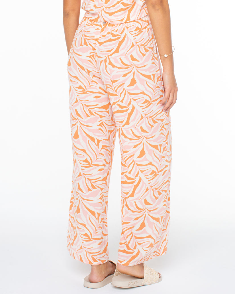 Women Roxy® Midnight Avenue Wide Leg Pants Orange | VFMB-48617