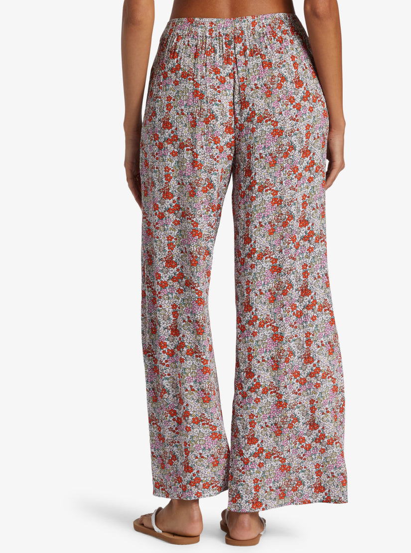 Women Roxy® Midnight New Avenue Lightweight Pants Flower | XKJY-29105