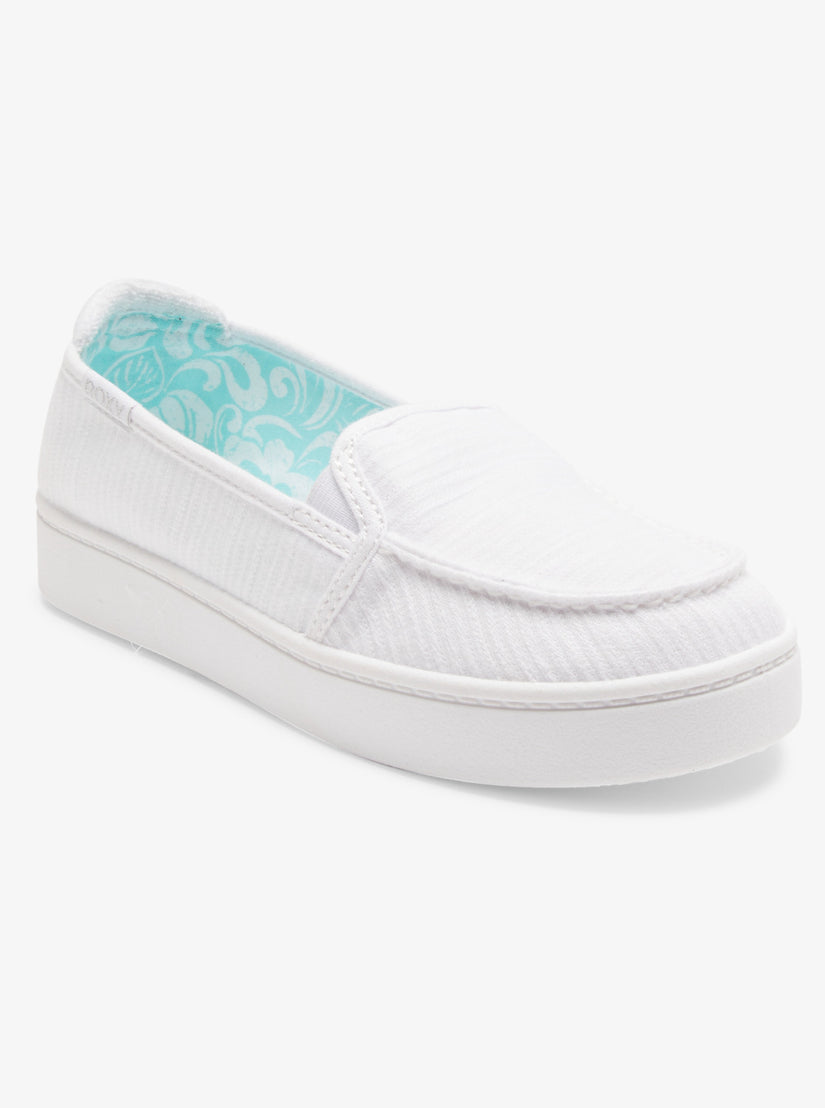 Women Roxy® Minnow Plus Sneakers White | TMEV-90571