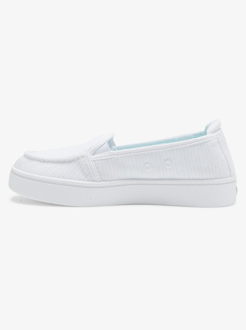 Women Roxy® Minnow Plus Sneakers White | TMEV-90571