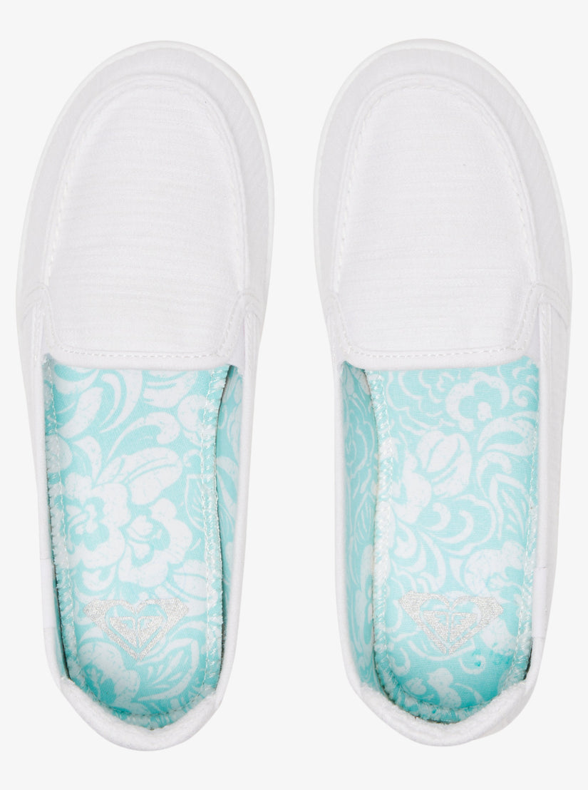 Women Roxy® Minnow Plus Sneakers White | TMEV-90571