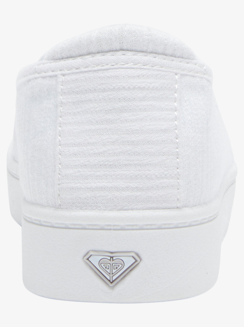 Women Roxy® Minnow Plus Sneakers White | TMEV-90571