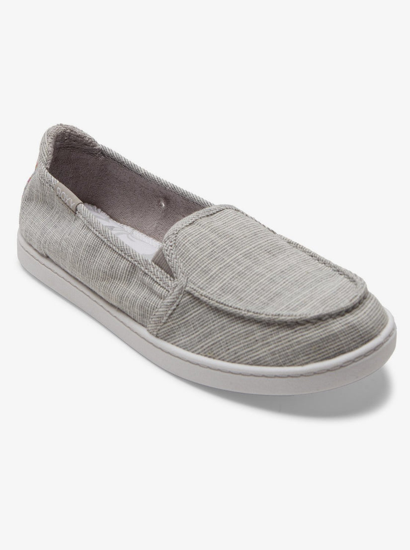 Women Roxy® Minnow Slip On Shoes Grey | UKDH-47286