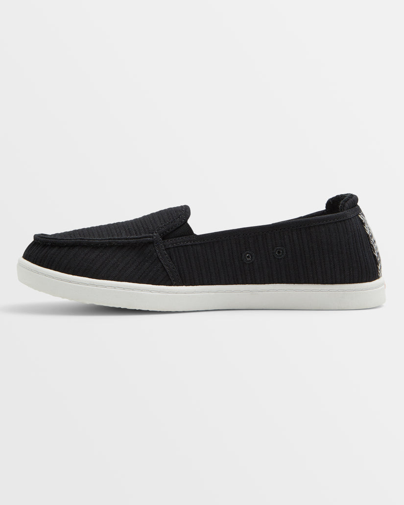 Women Roxy® Minnow VII Sneakers Black | QSZH-19578