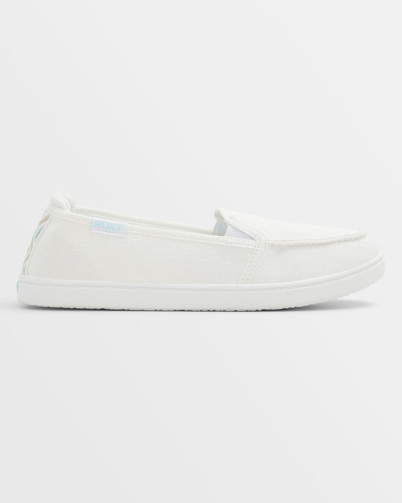 Women Roxy® Minnow VII Sneakers White | CKGH-68574