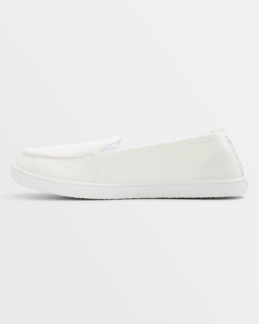Women Roxy® Minnow VII Sneakers White | CKGH-68574