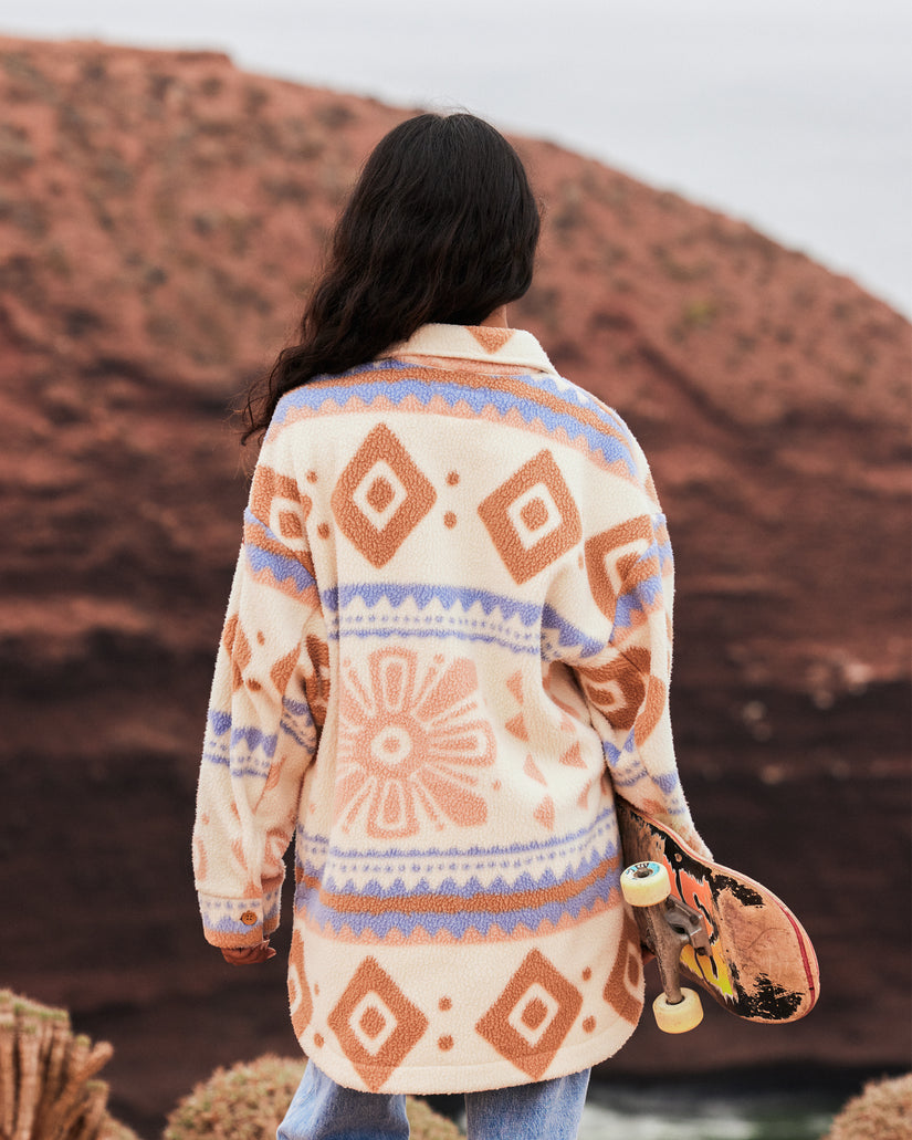 Women Roxy® Morning Crush Polar Jackets Multicolor | IOWY-32476