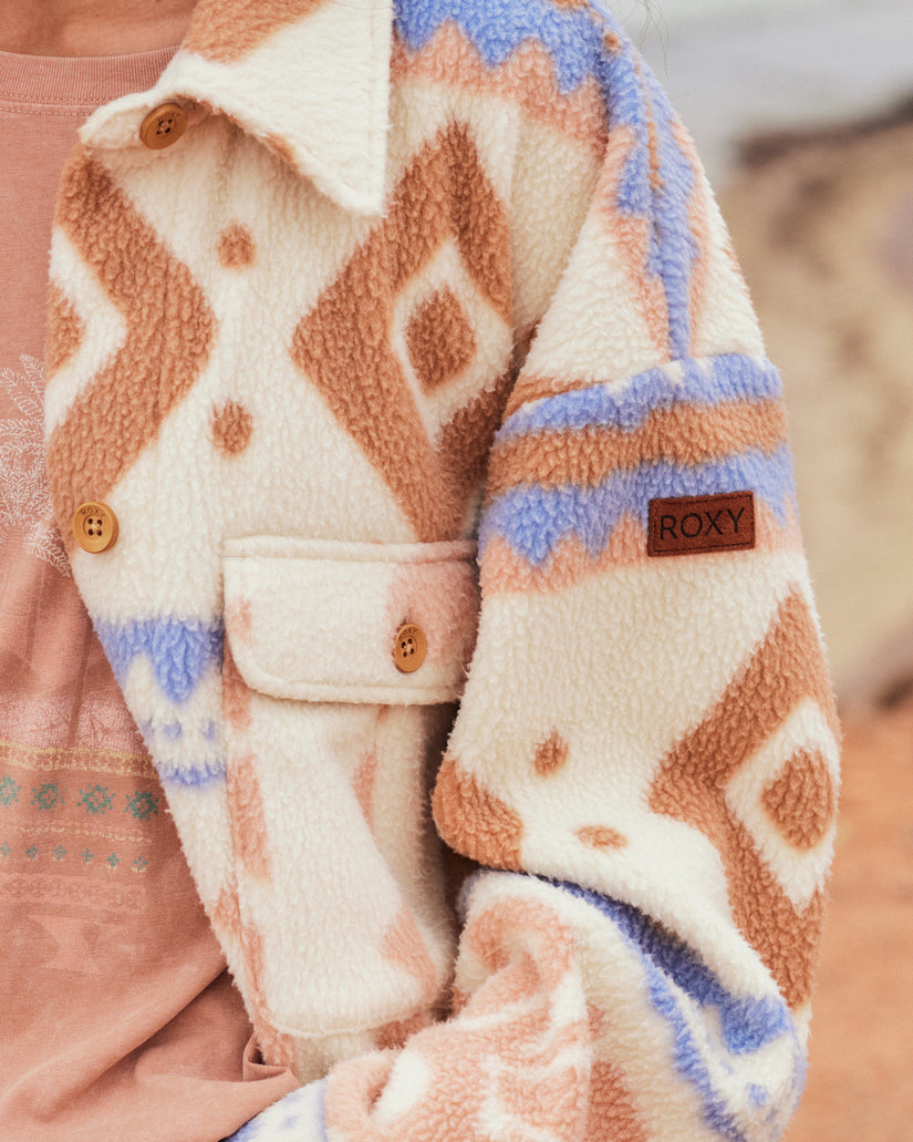 Women Roxy® Morning Crush Polar Jackets Multicolor | IOWY-32476