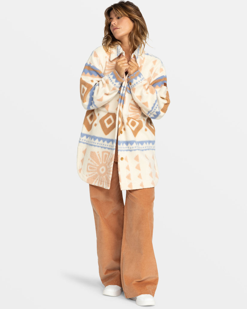 Women Roxy® Morning Crush Polar Jackets Multicolor | IOWY-32476