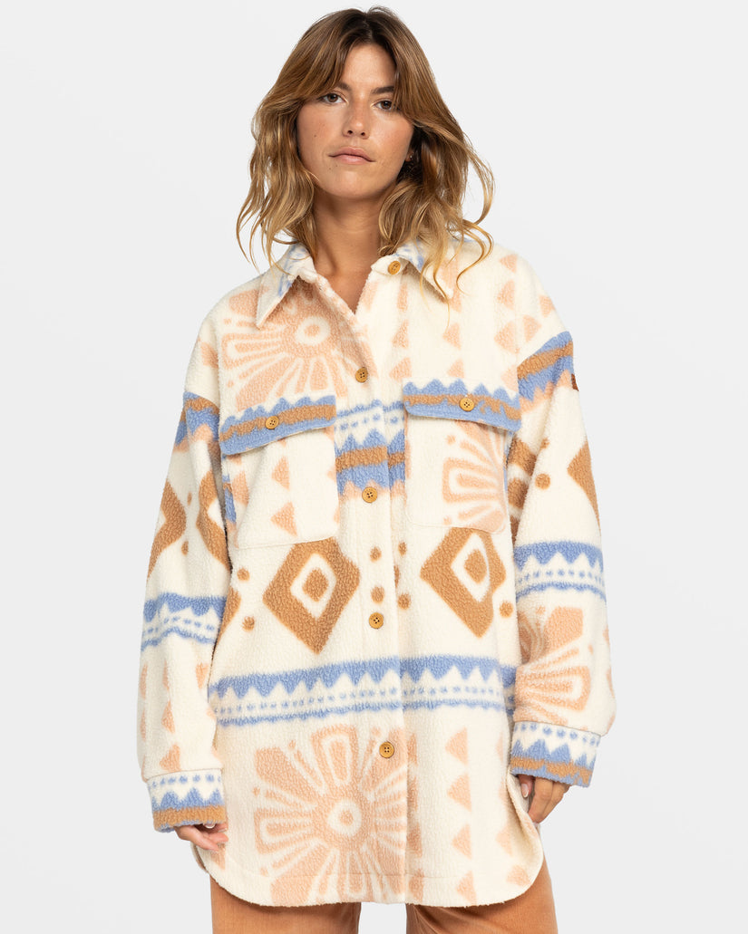 Women Roxy® Morning Crush Polar Jackets Multicolor | IOWY-32476