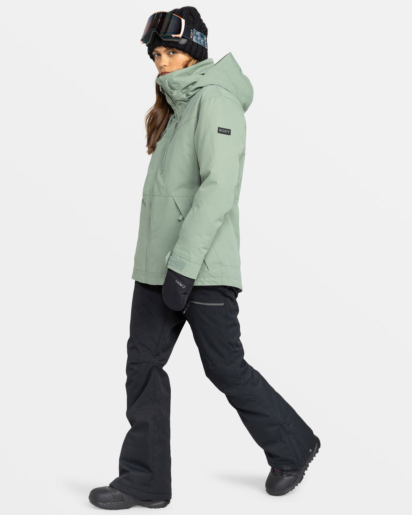 Women Roxy® Nadia Snowboard Pants Black | UVBY-80352