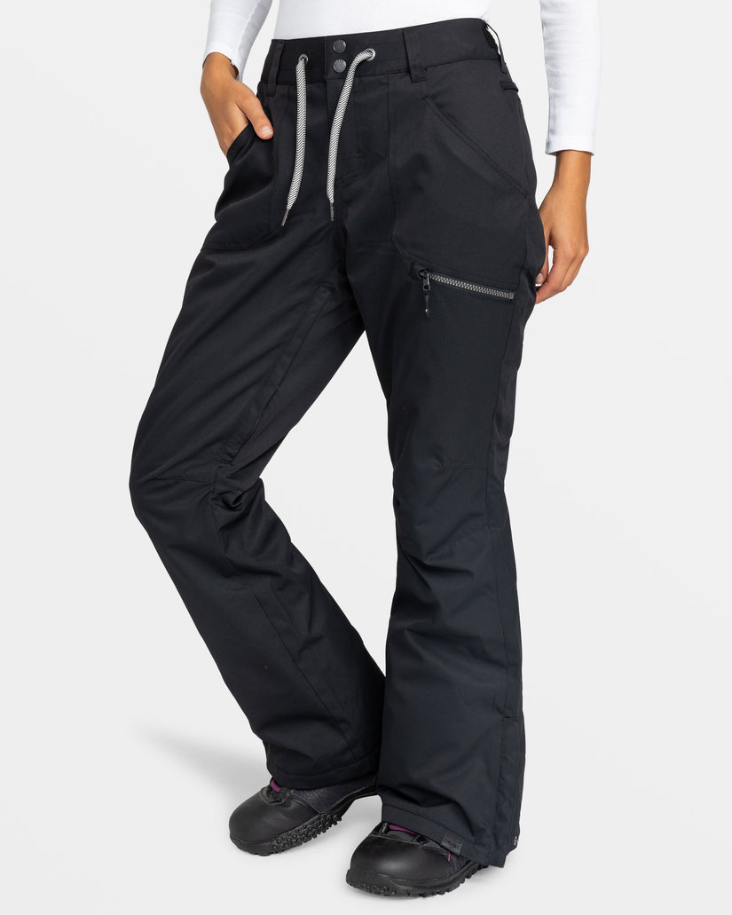 Women Roxy® Nadia Snowboard Pants Black | UVBY-80352