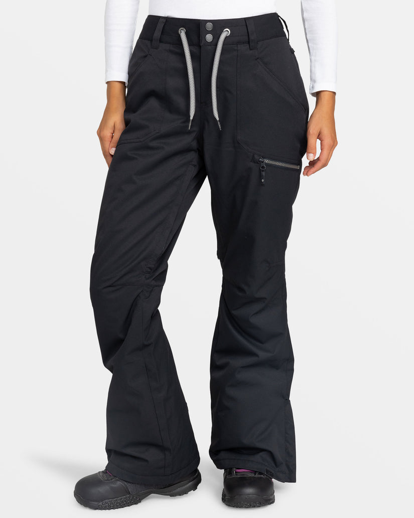 Women Roxy® Nadia Snowboard Pants Black | UVBY-80352
