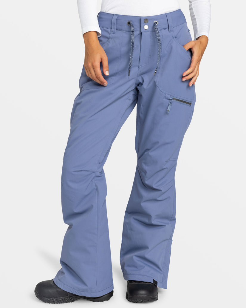 Women Roxy® Nadia Snowboard Pants Blue | JFSX-83576
