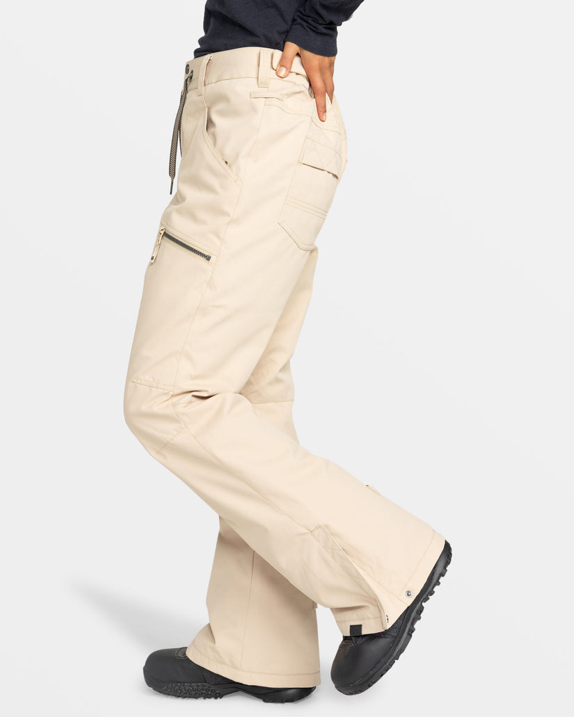 Women Roxy® Nadia Snowboard Pants White | FWJR-29478