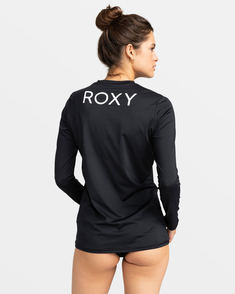 Women Roxy® New Enjoy Waves Long Sleeve Rashguards Dark Grey | XFIO-40526