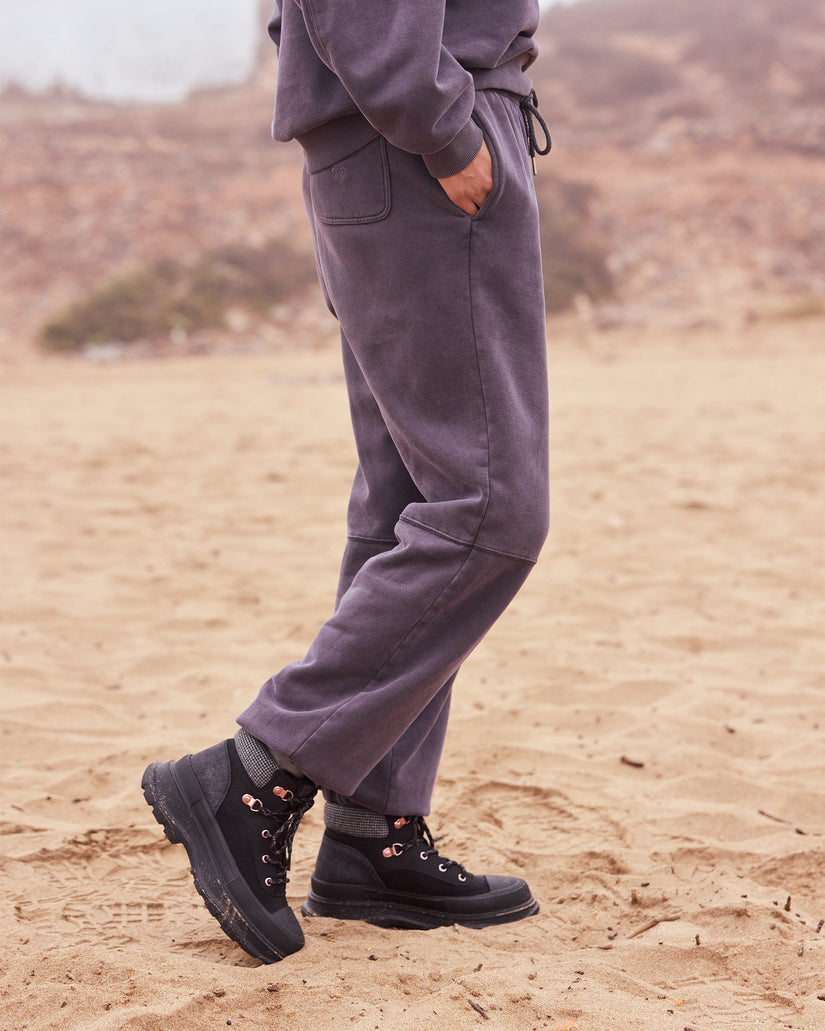 Women Roxy® Oasis Haze Elastic Waist Pants Dark Grey | EIHL-93862