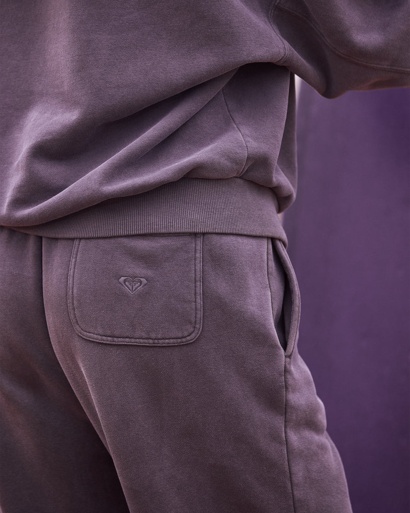 Women Roxy® Oasis Haze Elastic Waist Pants Dark Grey | EIHL-93862