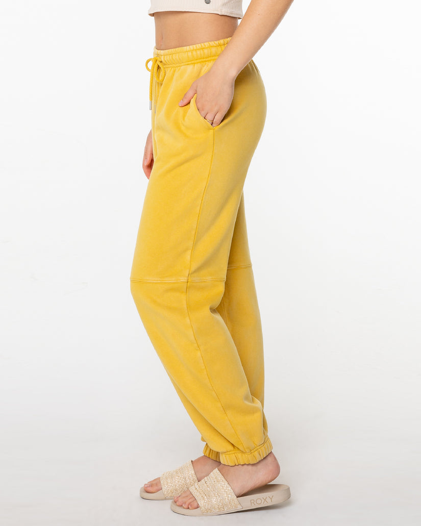 Women Roxy® Oasis Haze Pants Yellow | AHPY-41906