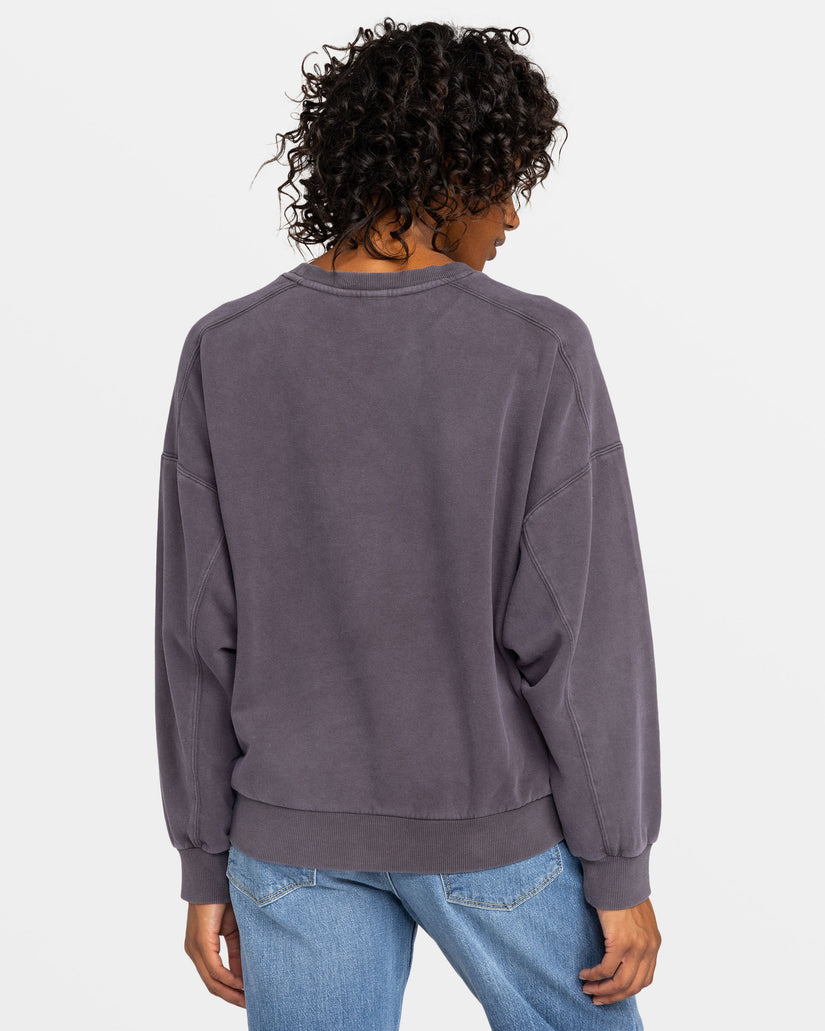 Women Roxy® Oasis Haze Pullover Sweatshirt Dark Grey | ZLJA-23758