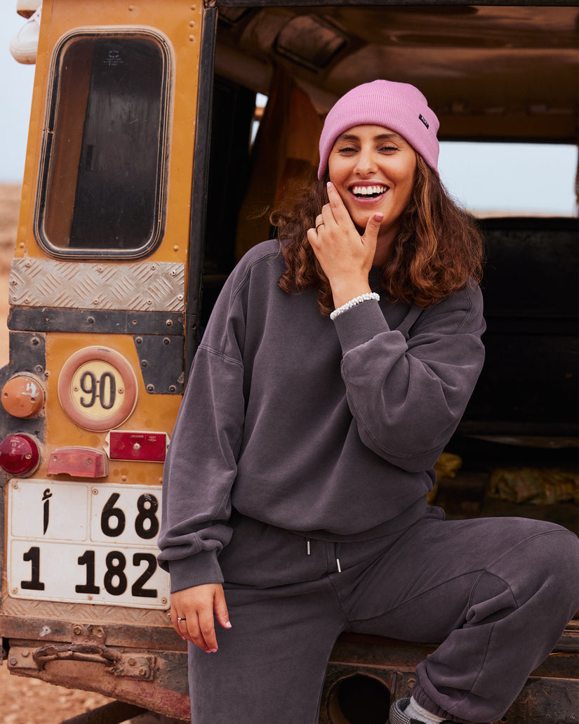 Women Roxy® Oasis Haze Pullover Sweatshirt Dark Grey | ZLJA-23758