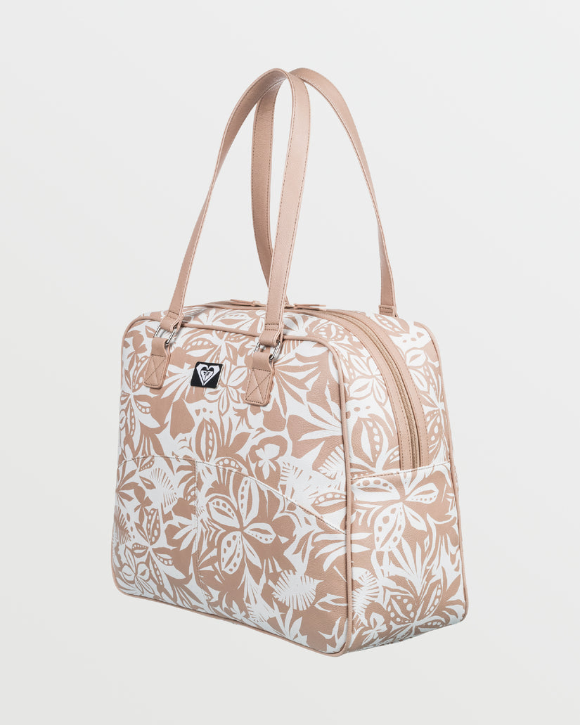 Women Roxy® Ocean Mood Double Handbag Brown | HGPU-40769