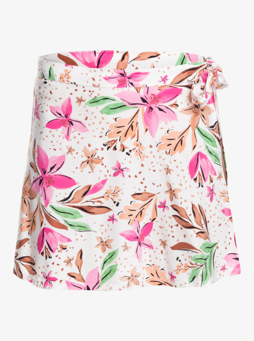 Women Roxy® Ocean Trip Side Tie Skirts Flower | WVIM-96358