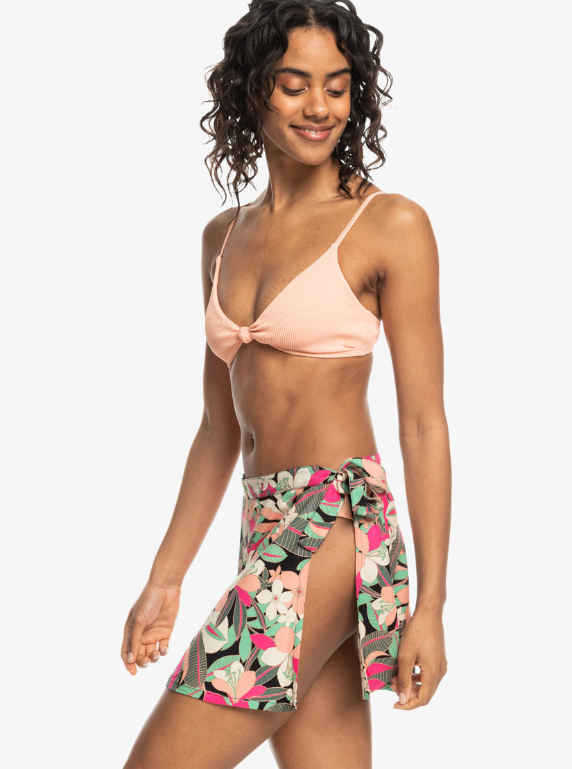 Women Roxy® Ocean Trip Side Tie Skirts Flower | VCDO-78235