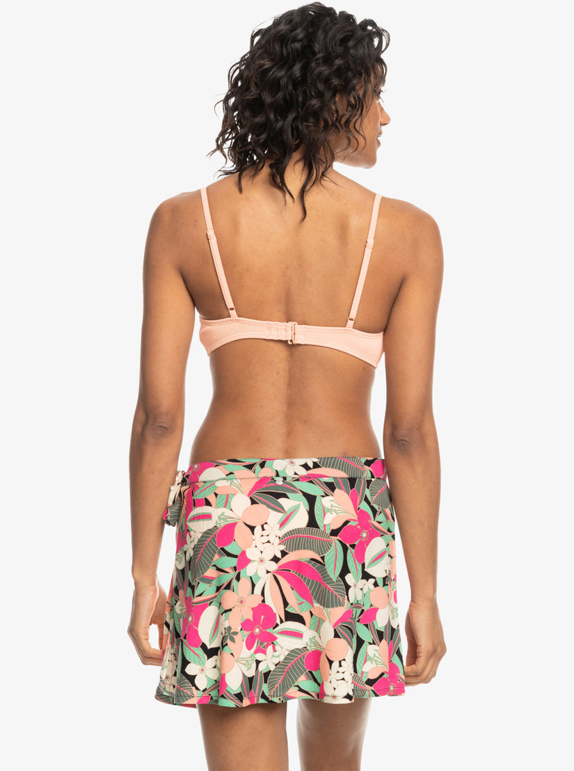 Women Roxy® Ocean Trip Side Tie Skirts Flower | VCDO-78235
