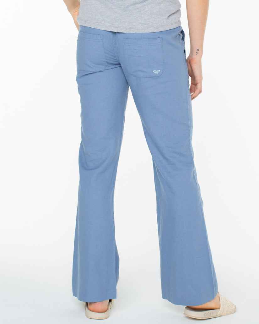 Women Roxy® Oceanside Flared Pants Blue | YTIE-29436