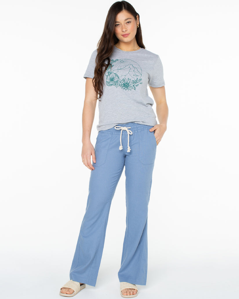 Women Roxy® Oceanside Flared Pants Blue | YTIE-29436