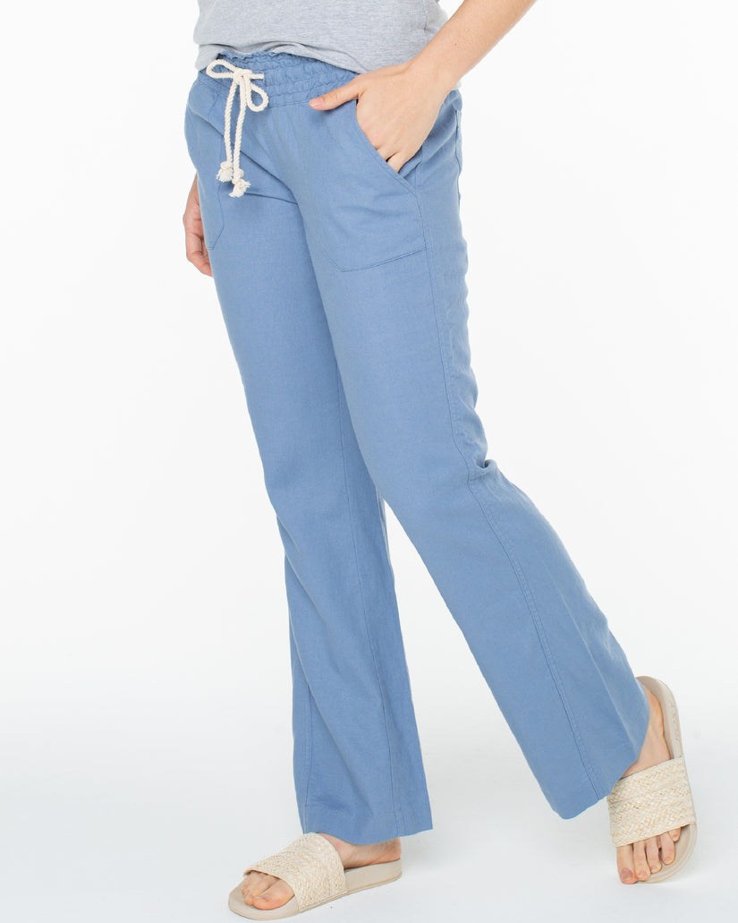 Women Roxy® Oceanside Flared Pants Blue | YTIE-29436