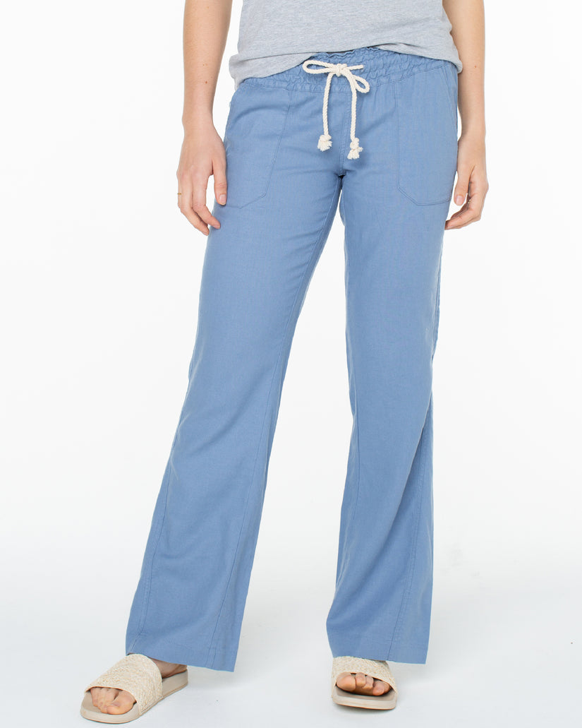 Women Roxy® Oceanside Flared Pants Blue | YTIE-29436