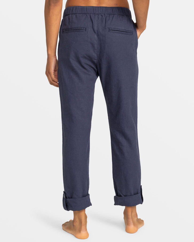 Women Roxy® On The Seashore Pants Indigo | CVON-40768