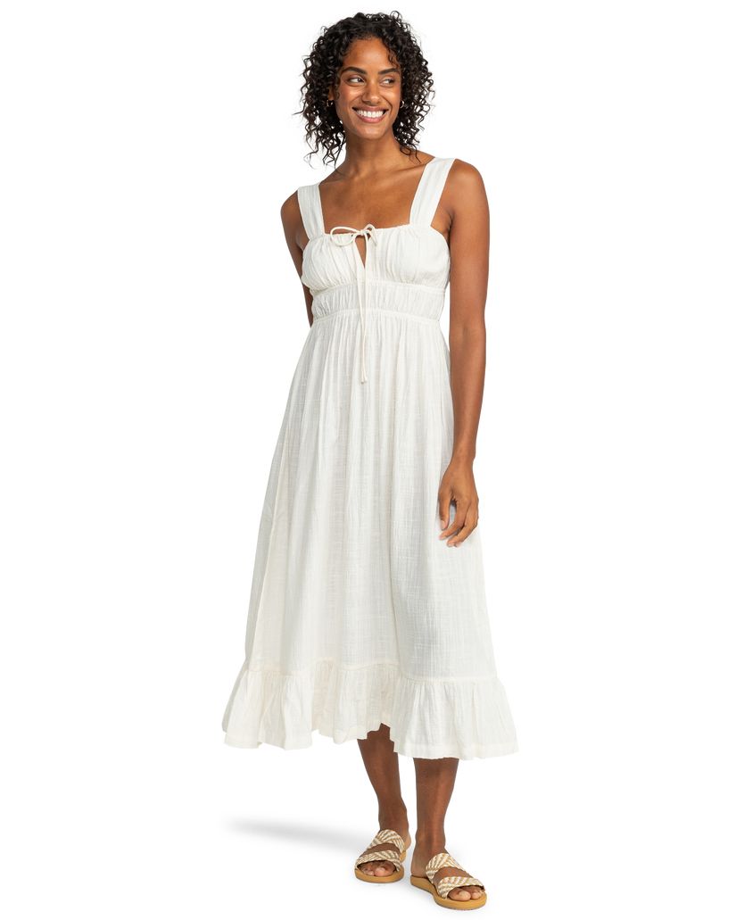 Women Roxy® Paradise Winds Dress White | YLWT-60481
