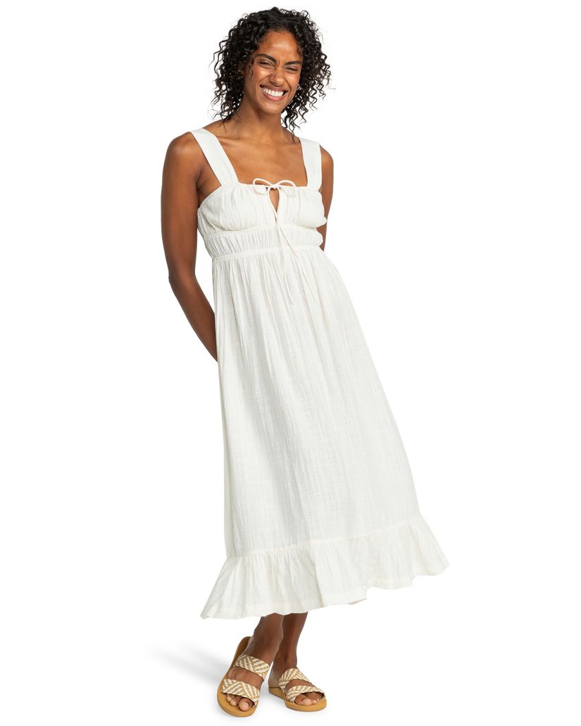 Women Roxy® Paradise Winds Dress White | YLWT-60481