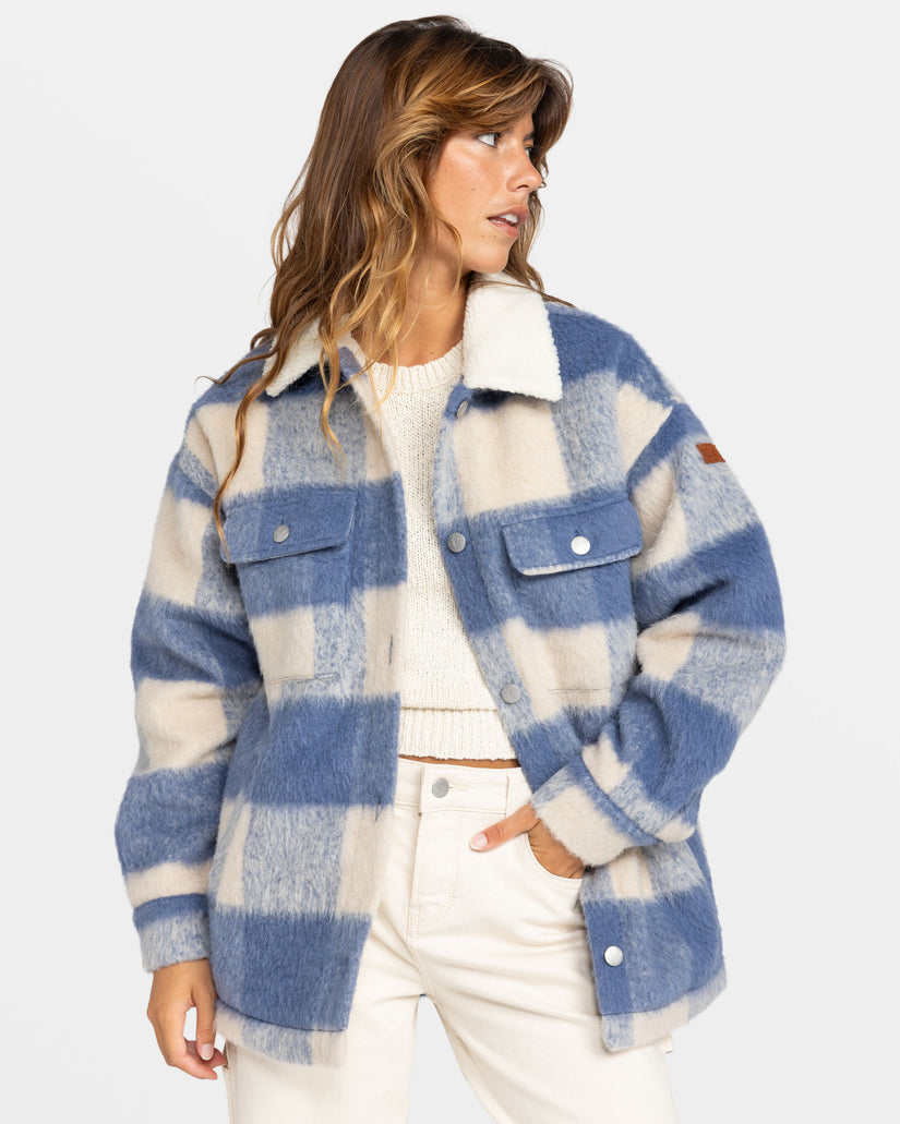 Women Roxy® Passage Of Time Jackets Blue | HZUI-98742