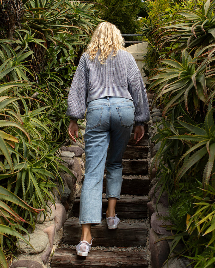 Women Roxy® Patti Straight Jeans Blue | YCZO-14702