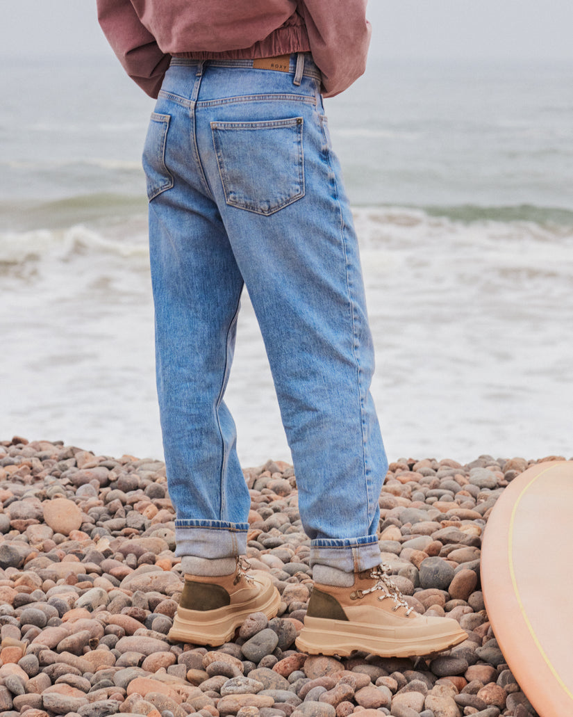 Women Roxy® Patti Straight Jeans Blue | YCZO-14702