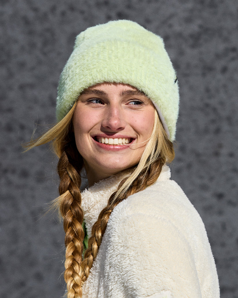 Women Roxy® Peace Polly Beanie Green | QSMO-39456