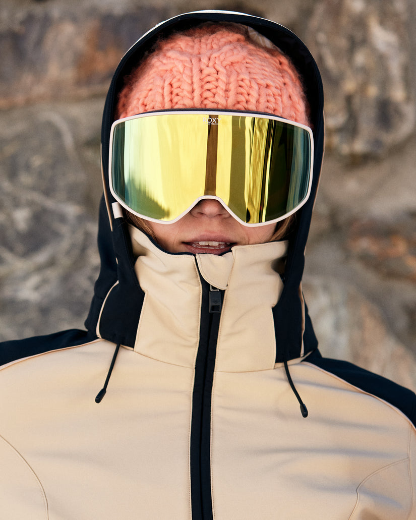 Women Roxy® Peak Chic Snowboard Jackets Pink | MAKC-91473