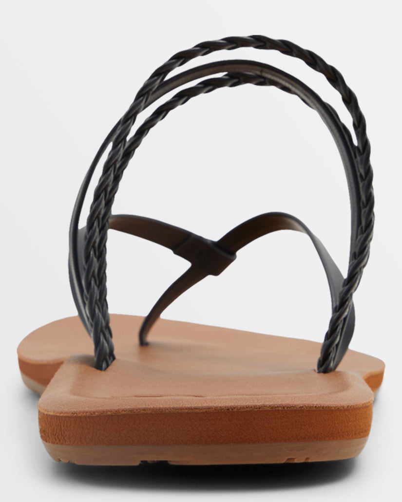 Women Roxy® Piper Sandals Black | XGFA-93275